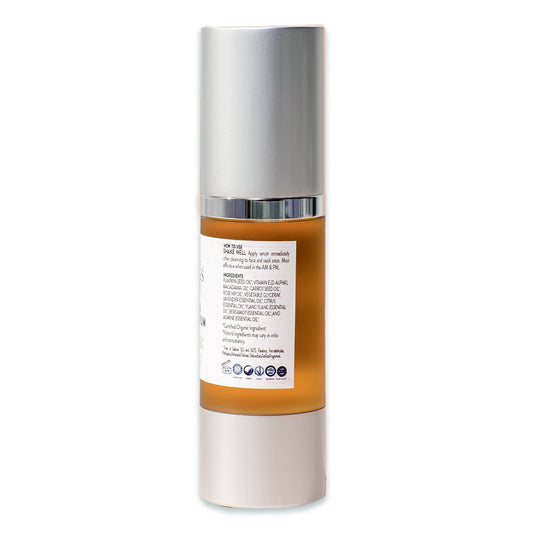 Organic Pumpkin + Vitamin E Serum - Instant Glow Treatment - Vora Essentials