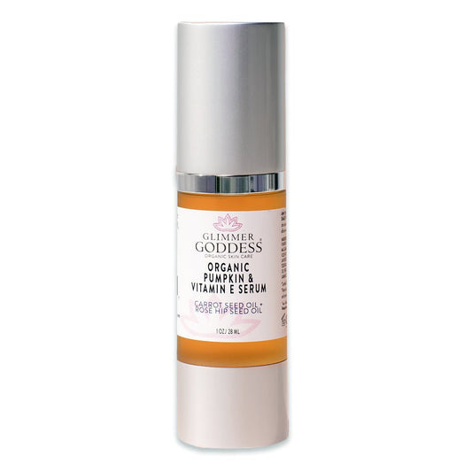 Organic Pumpkin + Vitamin E Serum - Instant Glow Treatment - Vora Essentials