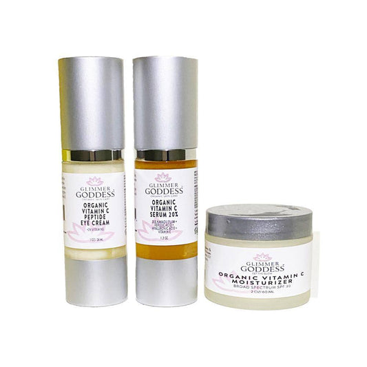 Vitamin C Brighter Skin 3 Step Anti Aging Kit - Vora Essentials